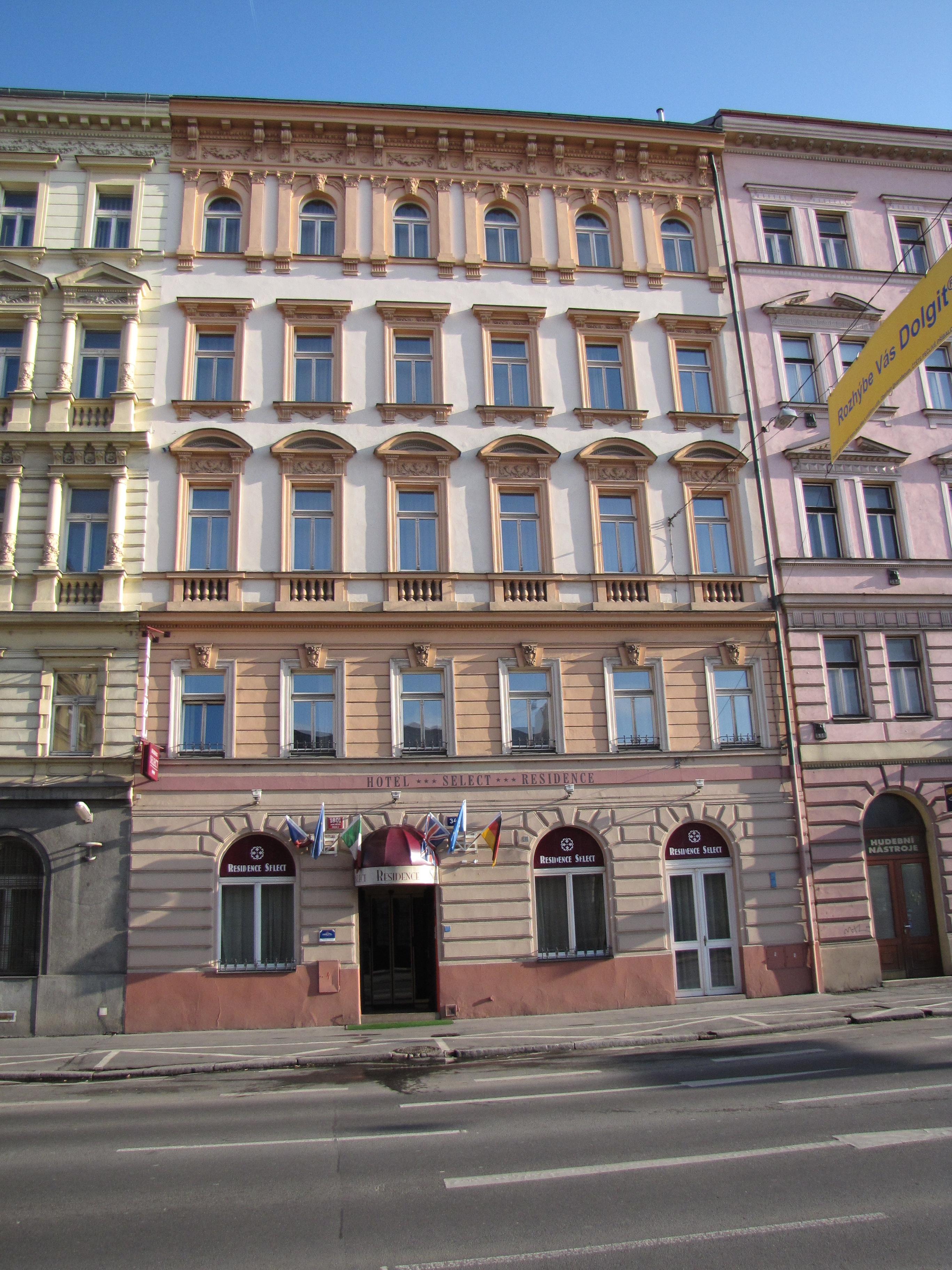 Hotel Residence Select Prag Exterior foto